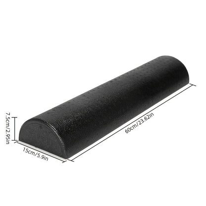 EPP Half-Round Foam Roller for Lumbar And Cervical Spine Correction, Balance Exercises, And Yoga Training, Half-Axis Yoga Brick.