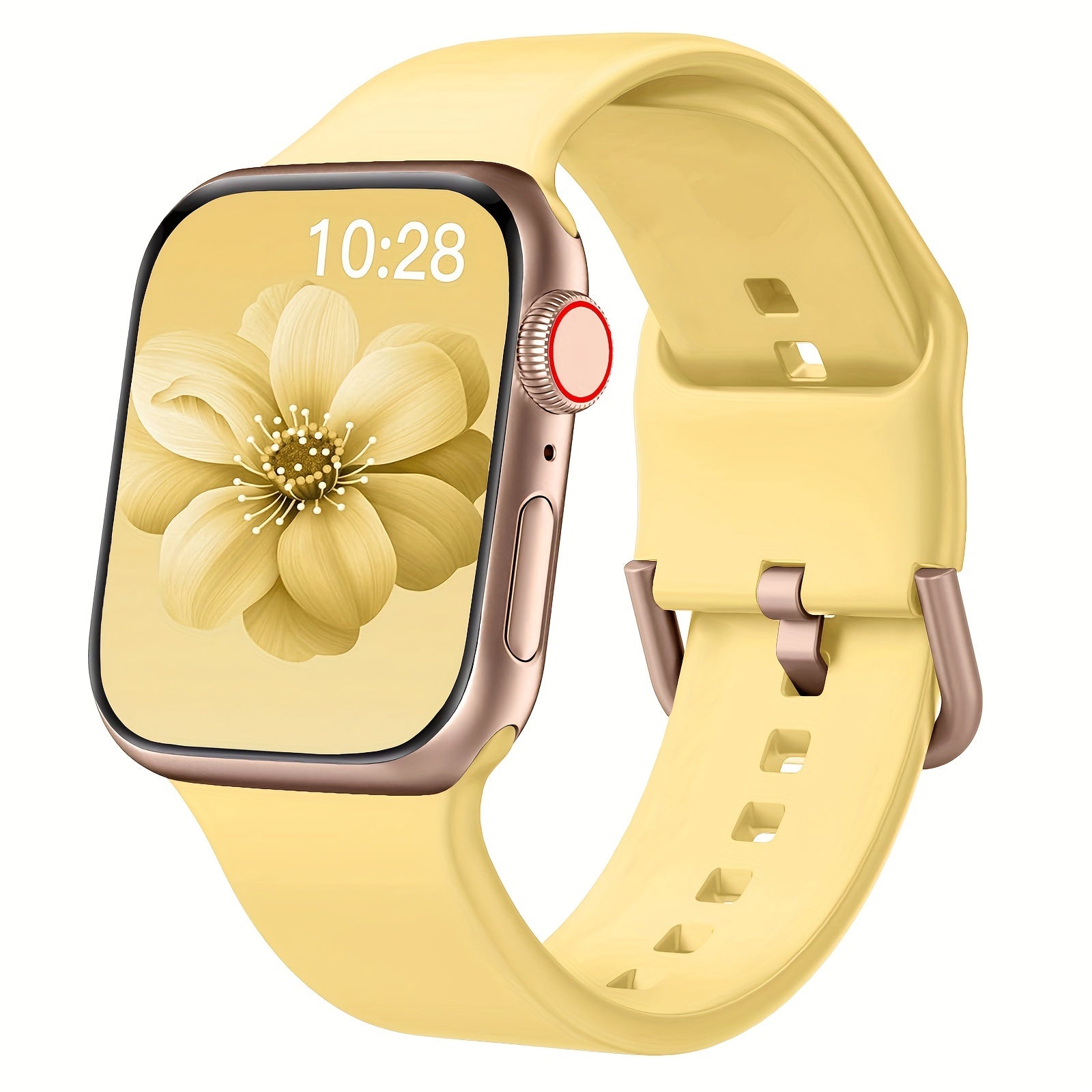 Sport Band Compatible with Apple Watch Bands 49mm 46mm 45mm 44mm 42mm 41mm 40mm 38mm, Soft Wristbands Replacement Strap with Classic Clasp for iWatch Series SE 11 10 9 8 7 6 5 4 3 2 1 Ultra3/2/1 for Women Men