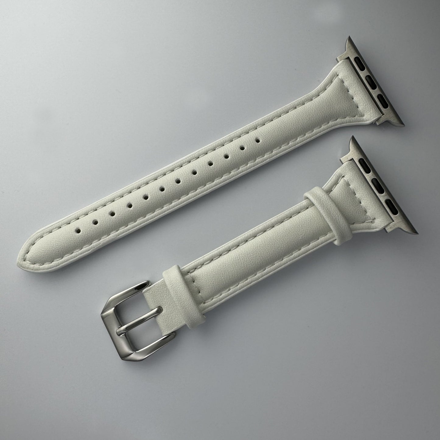 Ultra-thin Synthetic Leather strap for Apple Watch strap,38mm,40mm,41mm,42mm,44mm,45mm, 46mm,49mm,superfiber PU Synthetic Leather,for iWatch series 11/10/9/8/7/6/5/4/3/2/1/Ultra/SE