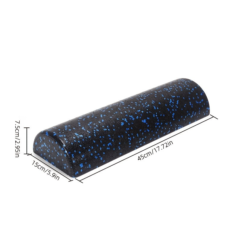 EPP Half-Round Foam Roller for Lumbar And Cervical Spine Correction, Balance Exercises, And Yoga Training, Half-Axis Yoga Brick.