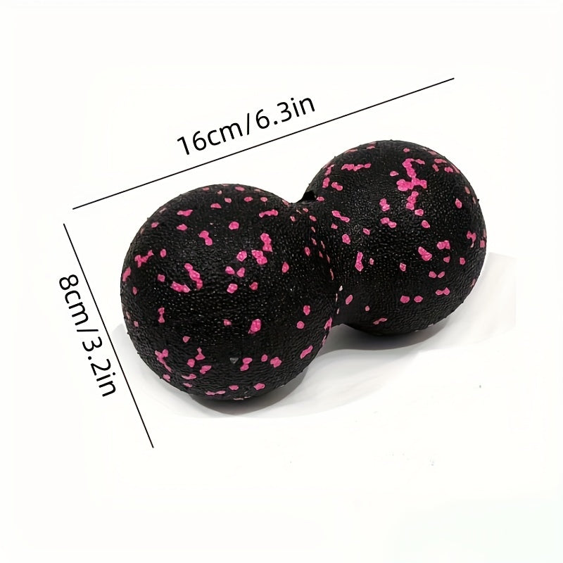 Lacrosse Myofascia Ball Peanut Massage Ball Myofascia Massage High Density Lightweight Exercise Yoga