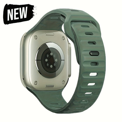 Soft Replacement Strap for apple Watch Series 9 8 7 6 5 4 3 2 1 SE: Breathable Sport Band 45mm 41mm 44mm 40mm 49mm 42mm 38mm for iWatch Ultra 2 for Men & Women