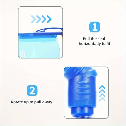 WRELS Hydration Pack - Versatile Water Bladder Storage Bag for Running, Hiking & Cycling | Durable PVC Material | 1L/1.5L/2L/3L Sizes Available