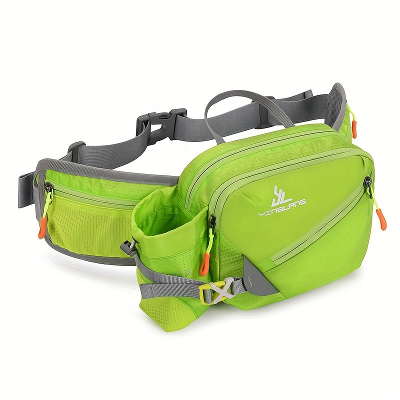 Sports Water Bottle Waist Bag Men's Running Pack Women's Multifunctional Outdoor Hiking Hip Bag Mobile Phone Bag Marathon Equipment