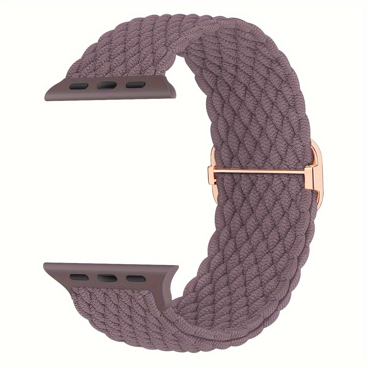 Braided Stretchy Adjustable Watch Band For IWatch Band 38mm 40mm 41mm 42mm 44mm 45mm For Women Men, Soft Nylon Elastic Straps Solo Loop Wristbands For IWatch Series 8 7 6 SE 5 4 Ultra