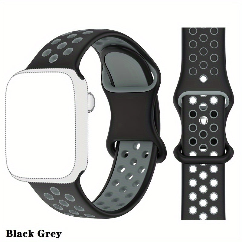 Suitable for Apple Watch Sports Strap 49mm 41mm 40mm 38mm 45mm 44mm 42mm for Men And Women, for iWatch Ultra SE Series Durable And Breathable Soft Wristband