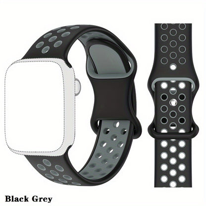 Suitable for Apple Watch Sports Strap 49mm 41mm 40mm 38mm 45mm 44mm 42mm for Men And Women, for iWatch Ultra SE Series Durable And Breathable Soft Wristband