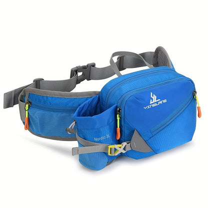 Sports Water Bottle Waist Bag Men's Running Pack Women's Multifunctional Outdoor Hiking Hip Bag Mobile Phone Bag Marathon Equipment